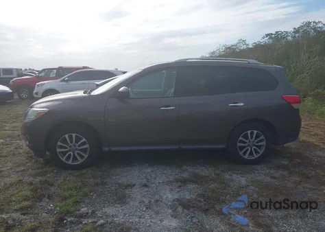 2015 Nissan Pathfinder S из США, поврежденный, VIN 5N1AR2MN9FC673089